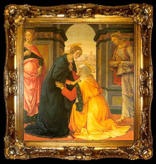 framed  Domenico Ghirlandaio Visitation 8, ta009-2